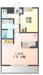 プリムベールⅡの物件間取画像